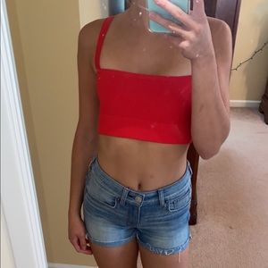 Super Stretch Jean Shorts
